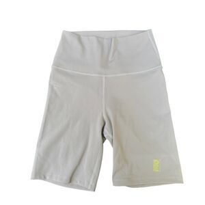 P.E. Nation Beige Biker Shorts